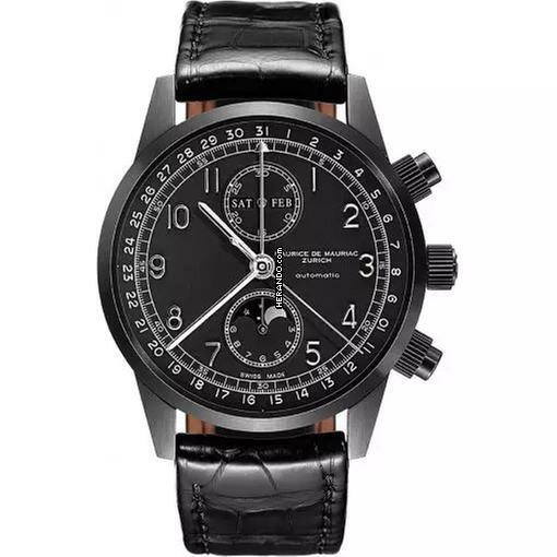 Maurice de Mauriac Chrono Modern Moon PVD