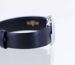 Thumbnail von Ebel 18K Whitegold Luxus Lady Onyx Dial Diamonds Schmuckuhr