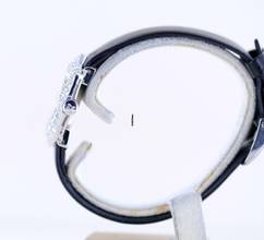 Thumbnail von Ebel 18K Whitegold Luxus Lady Onyx Dial Diamonds Schmuckuhr