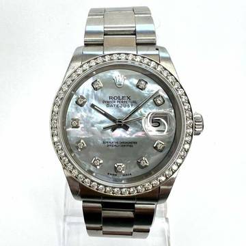  Rolex Datejust Oyster Perpetual DATEJUST Automatic 36mm Steel Diamond Watch </h1> 