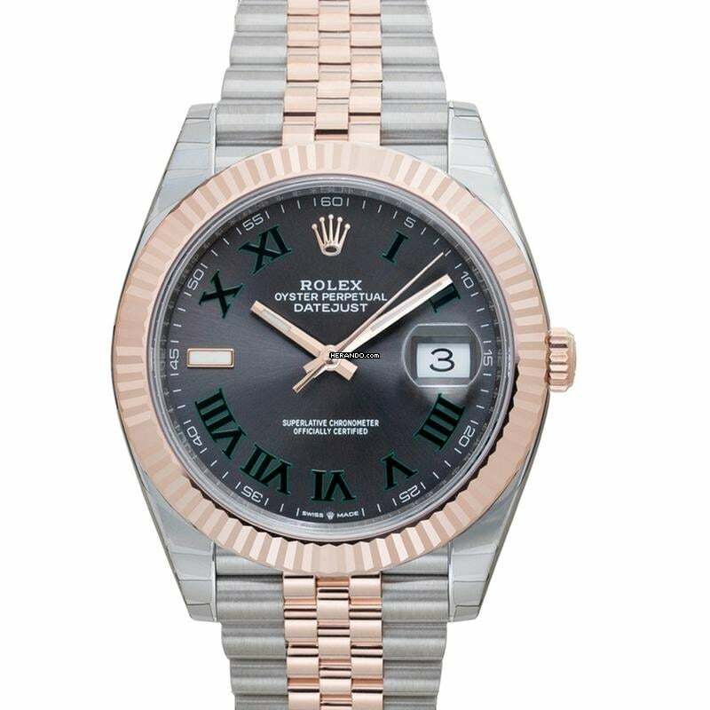 Rolex Datejust 41 126331 - Datejust 41 Grey Steel/18k Everose Gold 41mm </h1>