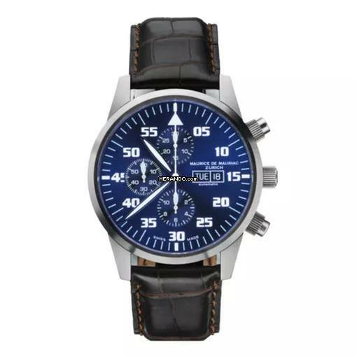 Maurice de Mauriac Chrono Modern Deep Blue