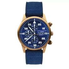  Maurice de Mauriac Chrono Modern Bronze Deep Blue 
