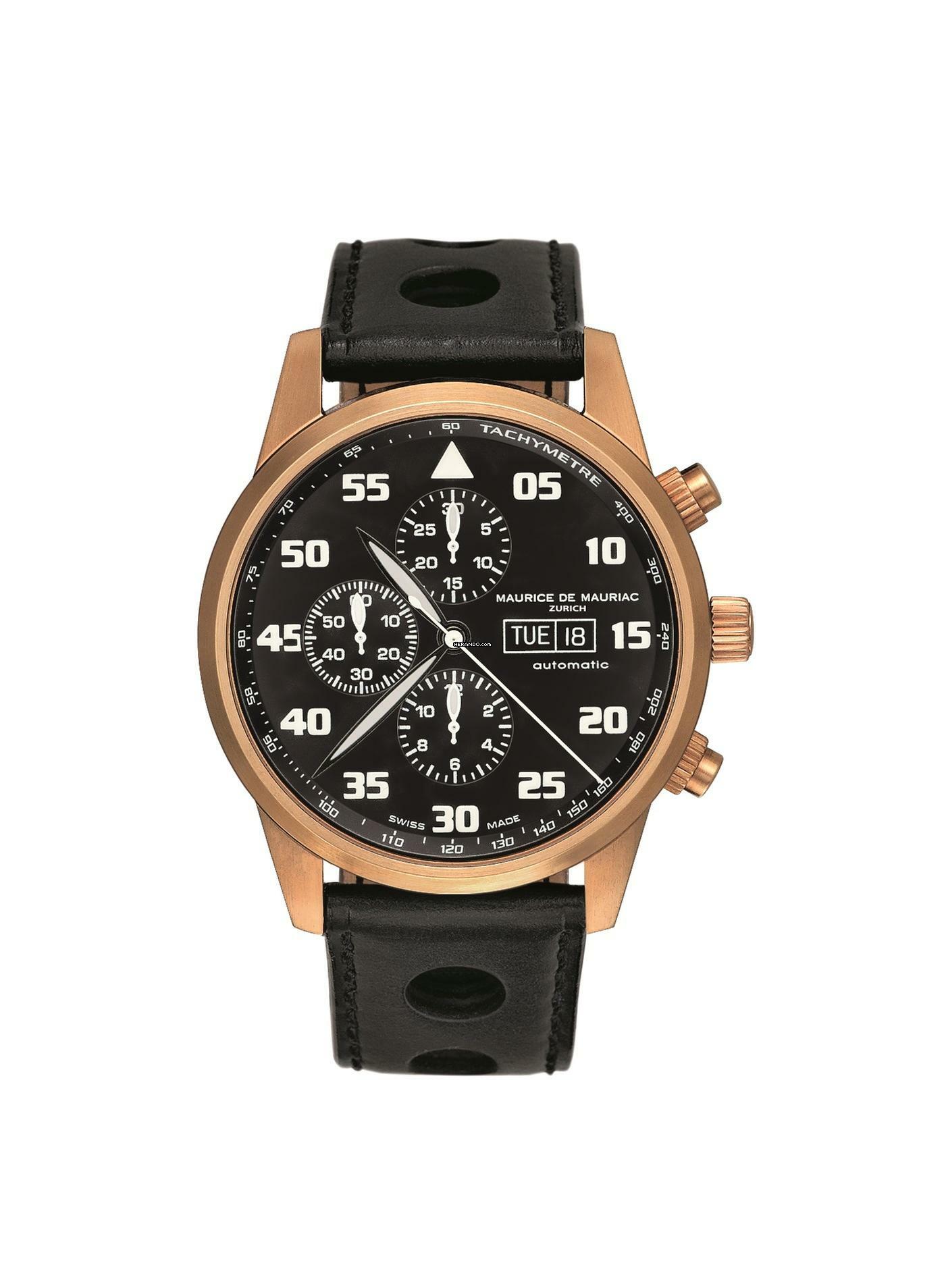 Maurice de Mauriac Chrono Modern Gold