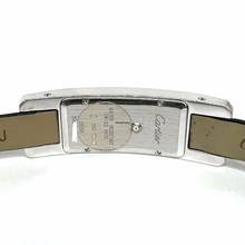 Thumbnail von Cartier LIBRE CEINTURE Allongee 18K White Gold Factory Diamond Watch </h1>