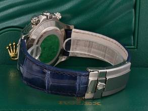 Thumbnail von Rolex Daytona Cosmograph Daytona 116519 New/nos Stickers White Gold Sodalite Diamonds Dial - Ita </h1>