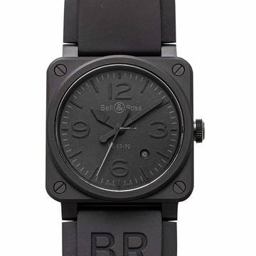  Bell & Ross BR 03-92 Ceramic BR0392-PHANTOM-CE - Instruments BR 03 92 Phantom Ceramic Men's Watch </h1> 