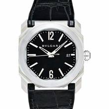 Thumbnail von Bulgari Octo 102121 - Octo Automatic Black Dial Stainless Steel Men's Watch </h1>