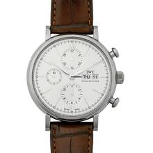 Thumbnail von IWC Portofino Chronograph IW391027 - Portofino Chronograph Automatic Silver Dial Men's Watch </h1>