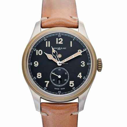  Montblanc 1858 116479 - Montblanc 1858 Automatic Black Dial Stainless Steel Men's Watch </h1> 