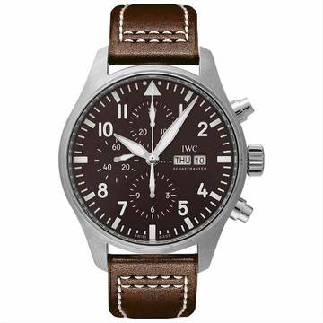  IWC Fliegeruhr Chronograph IW377713 - Pilot's Watch Chronograph Edition Antoine De Saint Exupéry Automatic Brown Di </h1> 