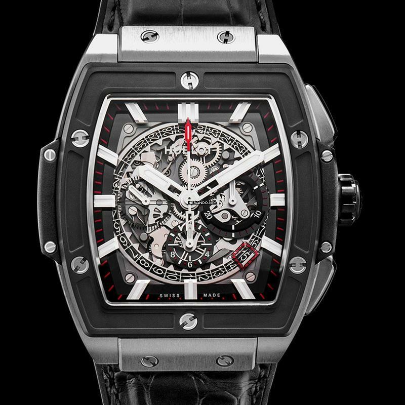 Thumbnail von Hublot Spirit of Big Bang 601.NM.0173.LR - Spirit Of Big Bang Titanium Ceramic Automatic Skeleton Dial Men's Watch </h1>