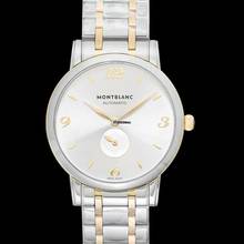 Thumbnail von Montblanc Star Classique 107914 - Star Automatic Silver Dial Stainless Steel Unisex Watch </h1>