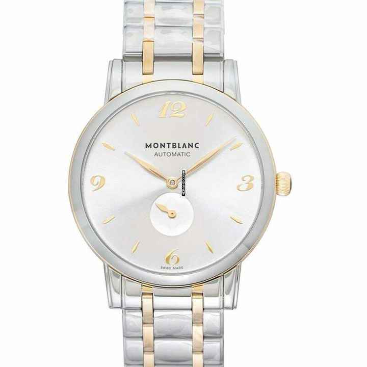  Montblanc Star Classique 107914 - Star Automatic Silver Dial Stainless Steel Unisex Watch </h1> 