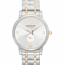 Thumbnail von Montblanc Star Classique 107914 - Star Automatic Silver Dial Stainless Steel Unisex Watch </h1>