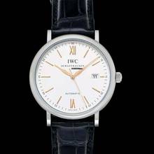 Thumbnail von IWC Portofino Automatic IW356517 - Portofino Automatic Silver Dial Men's Watch </h1>