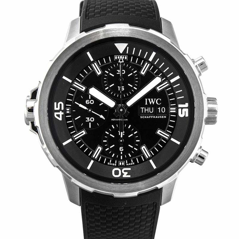  IWC Aquatimer Chronograph IW376803 - Aquatimer Chronograph Automatic Black Dial Men's Watch </h1> 