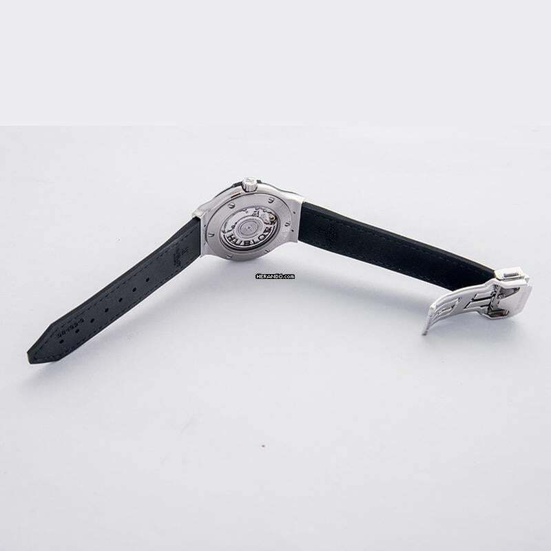 Thumbnail von Hublot Classic Fusion 565.NX.8970.LR - Classic Fusion Automatic Green Dial Titanium Men's Watch </h1>