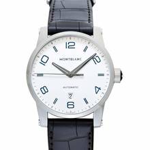 Thumbnail von Montblanc Timewalker 110338 - TimeWalker Automatic Silver Dial Stainless Steel Men's Watch </h1>