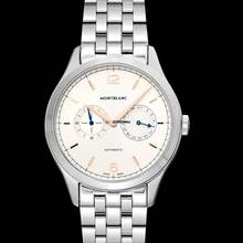 Thumbnail von Montblanc Heritage Chronométrie 114873 - Heritage Chronométrie Automatic Silver Dial Stainless Steel Men's Watch </h1>