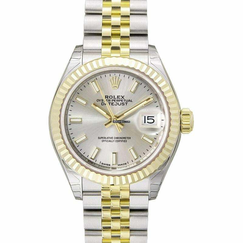 Rolex Lady-Datejust 279173 - Lady Datejust Automatic Silver Dial Stainless Steel and Yellow Gold Ladies Watch </h1>
