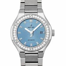 Thumbnail von Hublot Classic Fusion 585.NX.891L.NX.1204 - Classic Fusion Titanium Light Blue Bracelet Automatic Blue Dial Diam </h1>