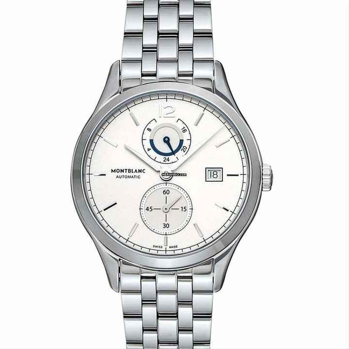  Montblanc Heritage Chronométrie 112648 - Heritage Chronometerie Automatic Silver Dial Stainless Steel Men's Watch </h1> 