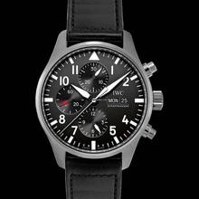 Thumbnail von IWC Fliegeruhr Chronograph IW377709 - Pilot's Watch Chronograph Automatic Black Dial Unisex Watch </h1>
