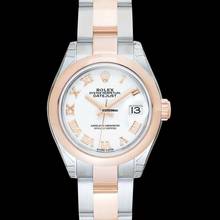 Thumbnail von Rolex Lady-Datejust 279161 - Lady-Datejust 28 Rolesor Rose Domed / Oyster / White Roman </h1>