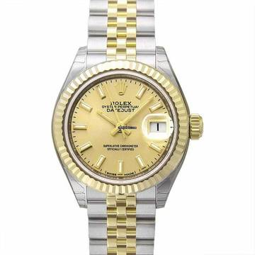  Rolex Lady-Datejust 279173 - Lady-Datejust 28 Rolesor Yellow Fluted / Jubilee / Champagne </h1> 