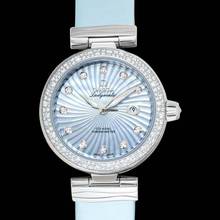 Thumbnail von Omega De Ville Ladymatic 425.37.34.20.57.002 - De Ville Automatic Blue Dial Stainless Steel Ladies Watch </h1>