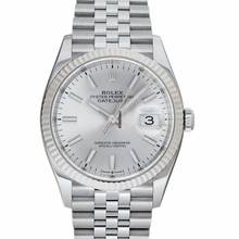 Thumbnail von Rolex Datejust 36 126234-0013 - Datejust 36 Automatic Silver Dial Oystersteel and 18 ct White Gold Ladies Wa </h1>
