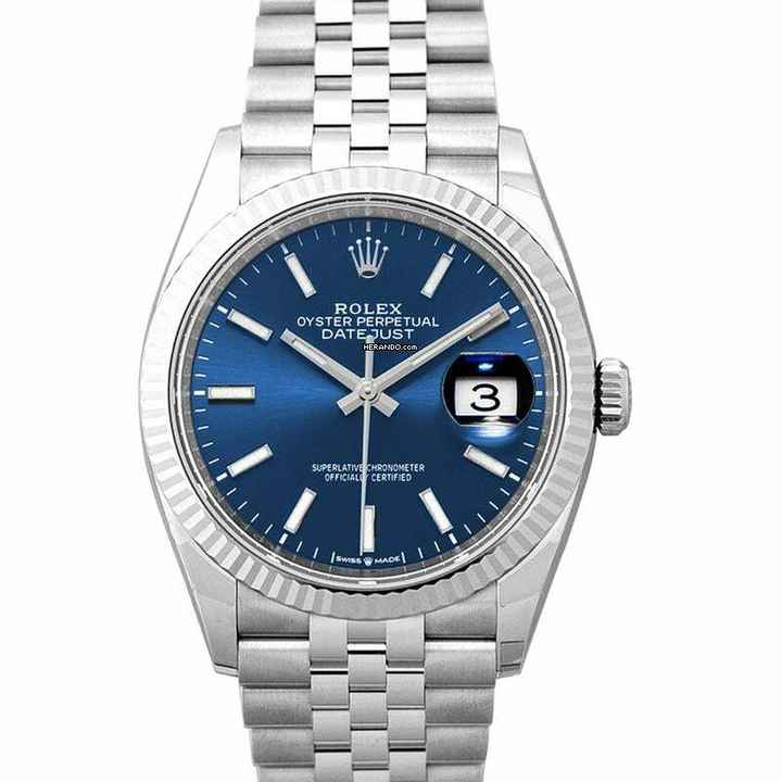  Rolex Datejust 36 126234-0017 - Datejust 36 Automatic Blue Dial Stainless Steel Unisex Watch </h1> 