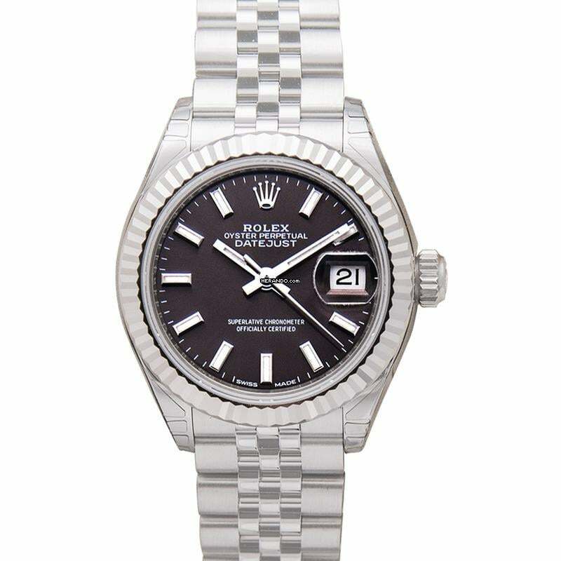 Rolex Lady-Datejust 279174 - Lady Datejust Rhodium Dial Automatic Ladies Jubilee Watch 279174RSJ </h1>