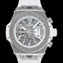 Thumbnail von Hublot Big Bang Unico 441.NE.2010.RW - Big Bang Unico Titanium White 42mm Automatic White Dial Men's Watch </h1>