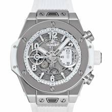 Thumbnail von Hublot Big Bang Unico 441.NE.2010.RW - Big Bang Unico Titanium White 42mm Automatic White Dial Men's Watch </h1>