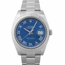 Thumbnail von Rolex Datejust 41 126334-0025 - Datejust Automatic Blue Dial Stainless Steel and White Gold Men's Watch </h1>