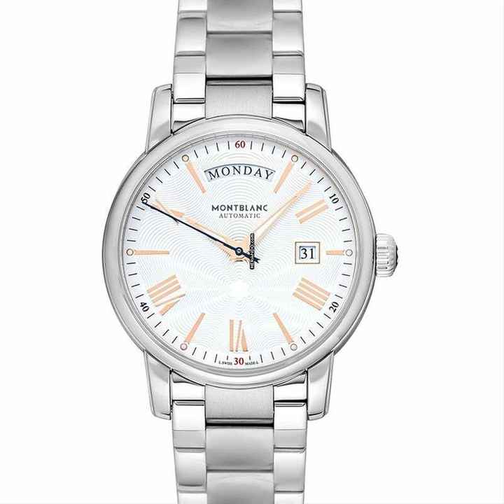  Montblanc 4810 114854 - 4810 Automatic Silver Dial Stainless Steel Men's Watch </h1> 