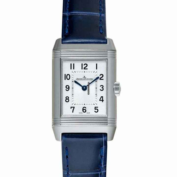  Jaeger-LeCoultre Reverso Classic Small Duetto Q2668432 - Reverso Classic Small Duetto Manual-winding Silver Dial Ladies Watch </h1> 