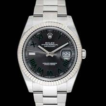 Thumbnail von Rolex Datejust 41 126334 - Datejust Automatic Slate Dial Stainless Steel and White Gold Men's Watch </h1>