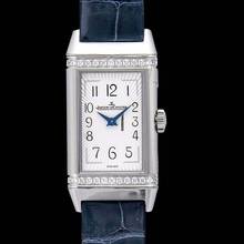 Thumbnail von Jaeger-LeCoultre Reverso Q3288420 - Reverso One Quartz White Dial Ladies Diamonds Watch </h1>