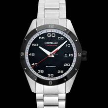 Thumbnail von Montblanc Timewalker 116060 - TimeWalker Automatic Black Dial Stainless Steel Men's Watch </h1>