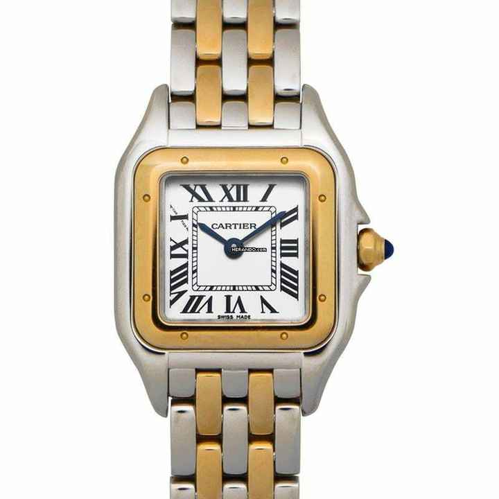  Cartier Panthère W2PN0006 - Panthère de Cartier 22 mm Quartz Silver Dial Stainless Steel Ladies Watch </h1> 