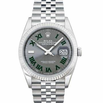  Rolex Datejust 36 126234-0045 - Datejust Automatic Grey Dial Stainless Steel Men's Watch </h1> 