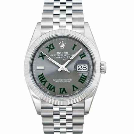  Rolex Datejust 36 126234-0045 - Datejust Automatic Grey Dial Stainless Steel Men's Watch </h1> 