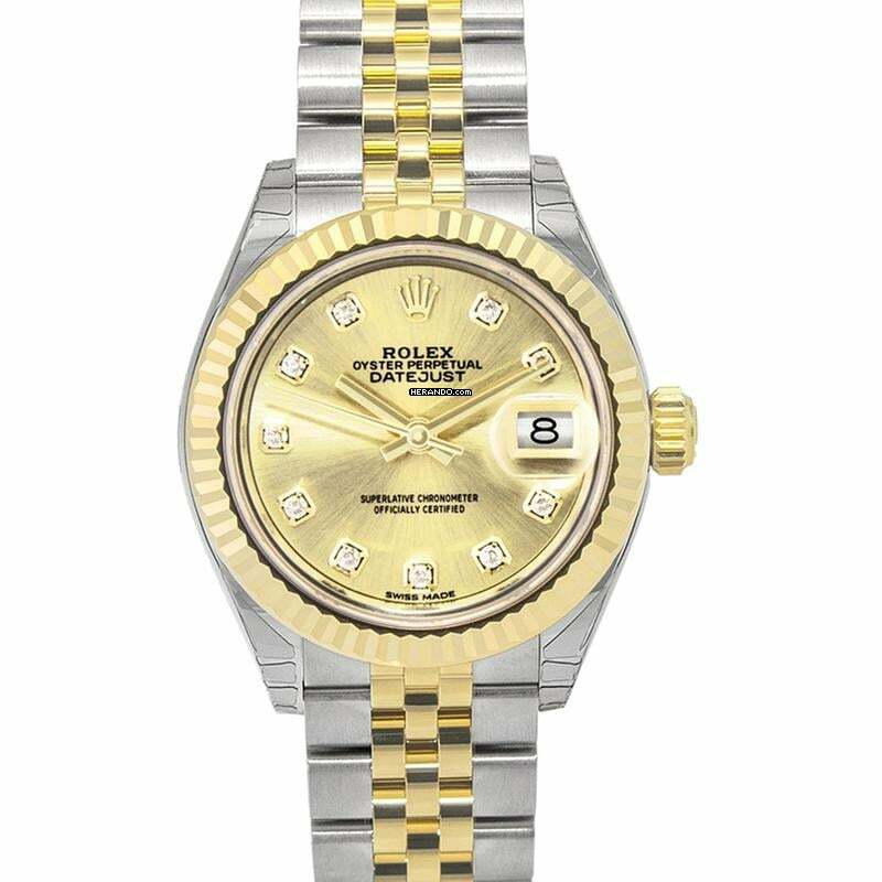 Rolex Lady-Datejust 279173 G - Lady Datejust Automatic Champagne Dial Stainless Steel and Yellow Gold Ladies W </h1>