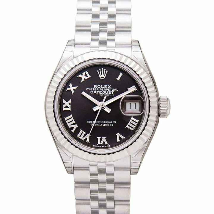  Rolex Lady-Datejust 279174 - Lady Datejust Rhodium Dial Steel and 18K White Gold Watch 279174RRJ </h1> 