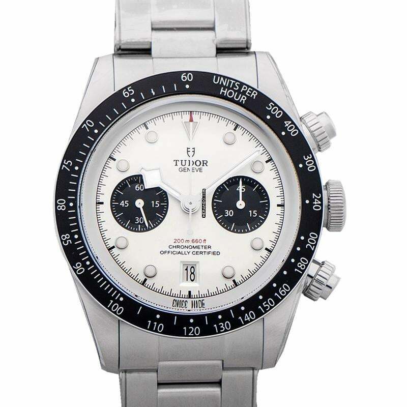  Tudor Black Bay Chrono 79360N-0002 - Heritage Black Bay Chronograph Panda Silver Dial Men's Watch </h1> 