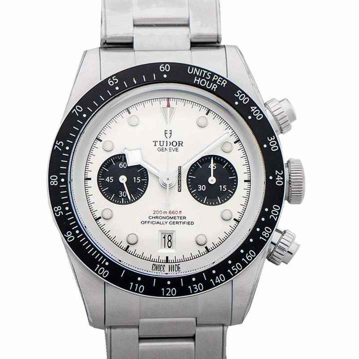  Tudor Black Bay Chrono 79360N-0002 - Heritage Black Bay Chronograph Panda Silver Dial Men's Watch </h1> 