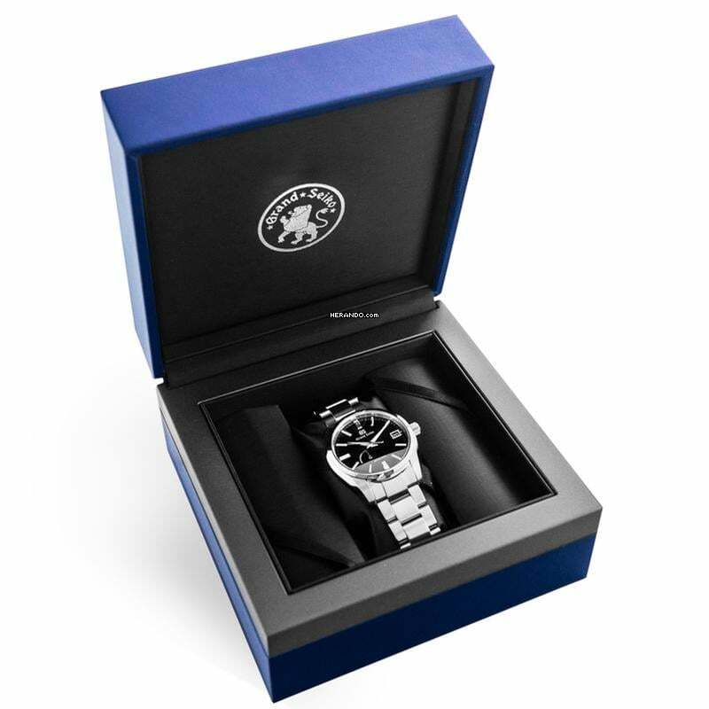 Thumbnail von Grand Seiko Heritage Collection SBGA467 - HERITAGE Spring-Drive Black Dial Stainless Steel Men's Watch </h1>